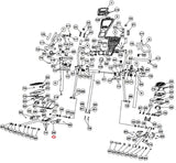 Smooth Fitness CE 7.4 Elliptical Left Pedal Arm End Cap CE7.4-029-hydrafitnessparts