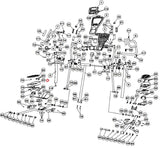 Smooth Fitness CE 7.4 Elliptical Left or Right Foot Pedal Assembly CE7.4-023-hydrafitnessparts