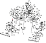 Smooth Fitness CE 7.4 Elliptical Pedal Insert Rubber Left or Right CE7.4-022-hydrafitnessparts