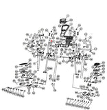 Smooth Fitness CE 7.4 Elliptical Plastic Bracket CE7.4-004-hydrafitnessparts