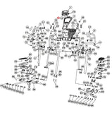 Smooth Fitness CE7.4 Elliptical Middle Wire Harness CE7.4-109-hydrafitnessparts