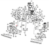 Smooth Fitness CE7.4 Elliptical Upper Wire Harness Interconnect CE7.4-118-hydrafitnessparts