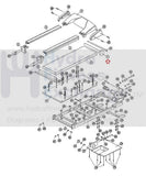 Smooth Fitness Evo Fx2m Treadmill Front Drive Roller with Pulley FX2M-07-hydrafitnessparts