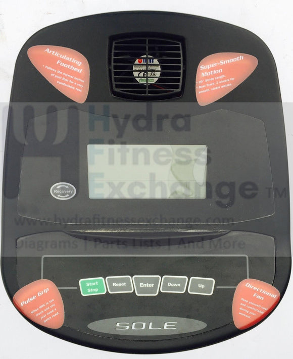 Sole Elliptical Display Console E35 UE35 Electronic Control Panel-hydrafitnessparts