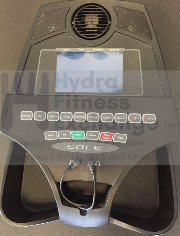 Sole Elliptical Display Console VE35 E35 Control Panel-hydrafitnessparts