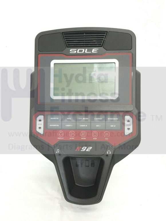 Sole Fitness 2016 Parts (SN – 592116) Recumbent Bike Display Console Assembly-hydrafitnessparts