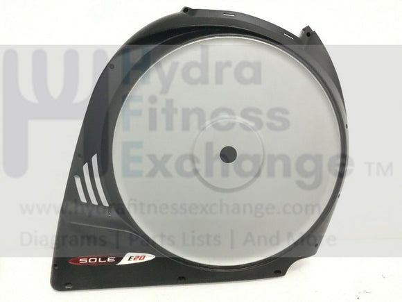 Sole Fitness E20 E25 Elliptical Right Side Case Cover P100138-hydrafitnessparts