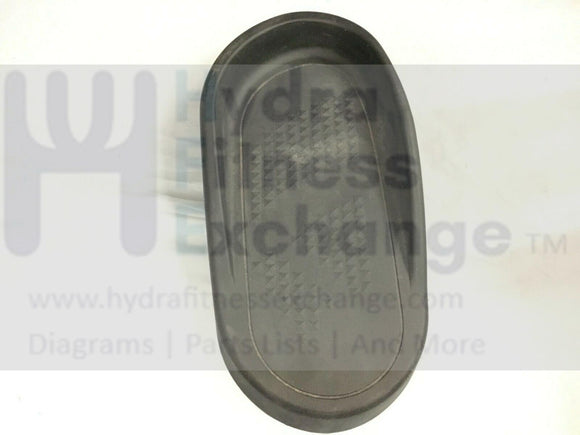 Sole Fitness E20 E98 E55 E25 Elliptical Left Foot Pad P130015B-hydrafitnessparts