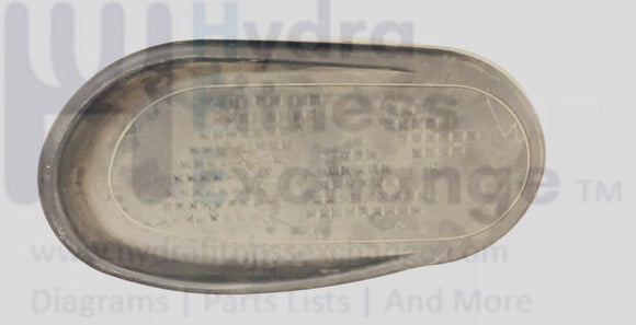 Sole Fitness E35 Residential Ellipticals Right Foot Pad Pedal Plastic P130016B-hydrafitnessparts