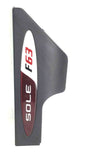 Sole Fitness F65 F63 Treadmill Right Logo Cover with Decal P030059-A1-hydrafitnessparts