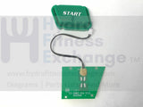 Sole Fitness F80 F85 S77 F65 TT8 Treadmill Start key with Board D021128-hydrafitnessparts