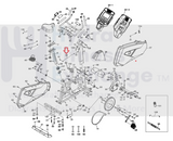 Sole Fitness LCB AE98 E98 Upright Bike Grounding Wire Harness E77981 or E040022-hydrafitnessparts