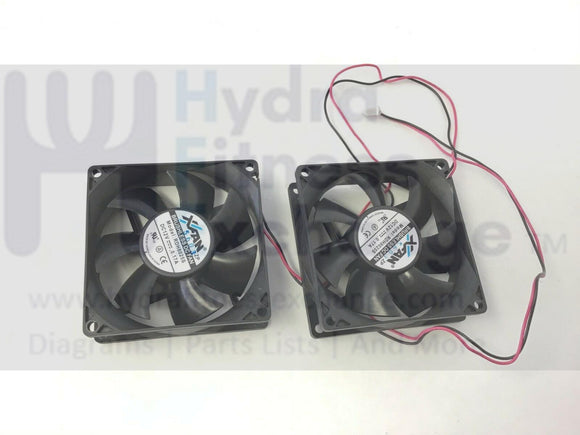 Sole Fitness Spirit Treadmill Display Console Fan Set RDH8025S F040101 TFD-8025H12Z-hydrafitnessparts