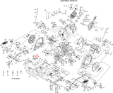 Sole Fuel Fitness E25 E55 E3 - 539016 Elliptical Incline Bottom Cover P190008-A1-hydrafitnessparts