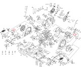 Sole Fuel Fitness Elliptical Right Connecting Arm Cover P060165-A1-hydrafitnessparts