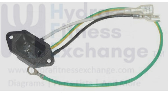 Sole Spirit Fitness AF85 F80 F85 (585812) Treadmill Power Entry Module F010002-hydrafitnessparts