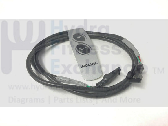 Sole Spirit Fitness Elliptical Overlay Incline Button 006011-hydrafitnessparts