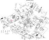 Sole Spirit Fitness Elliptical Pedal Arm Pivot Bushing Housing RBB070056-Z1-hydrafitnessparts