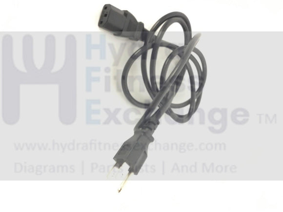 Sole Spirit Fitness Treadmill Power Cord 022812-hydrafitnessparts