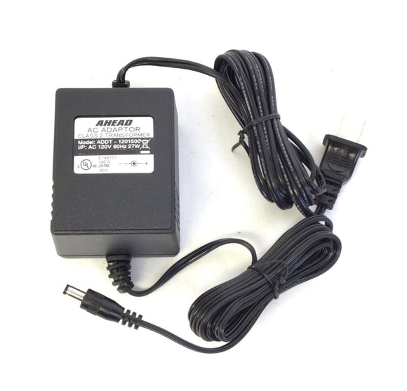 Sole Xterra Upright Bike AC Power Supply Adaptor 120V MFR-ADT-1201500 or F080045-hydrafitnessparts