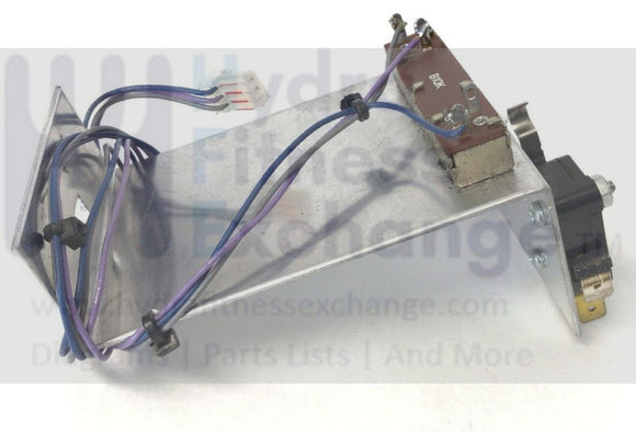 Spirit 775P Treadmill Safety Key Activation Switch W/Bracket Plate 775P-SKASWBP-hydrafitnessparts