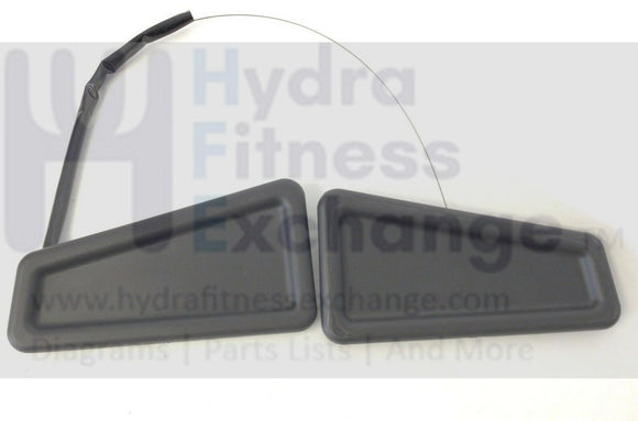 Spirit 776P Treadmill Left and Right Console End Cap Set 318540~11 or 318540~12-hydrafitnessparts