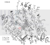 Spirit Espirit Sole Fitness Elliptical Flat Washer J210017-Z1-hydrafitnessparts