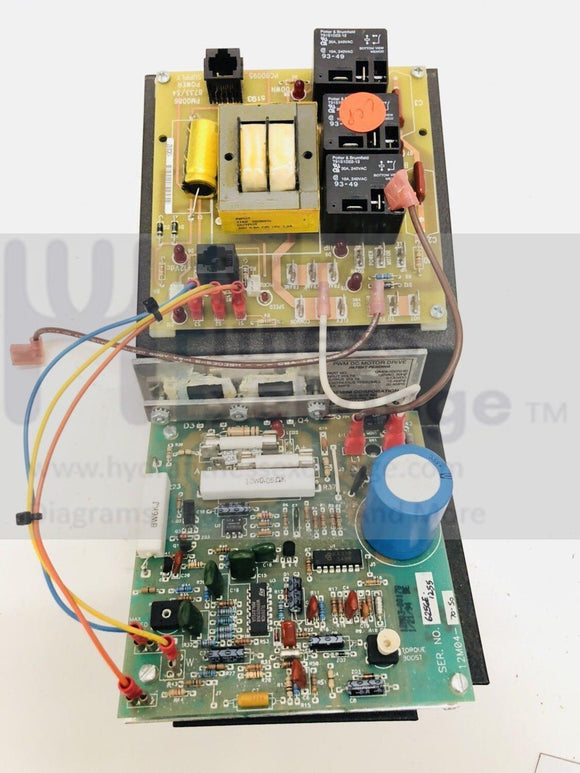 Spirit Fitness 225 SR275 Treadmill DC Motor Square Control Board 12m04-00070-50-hydrafitnessparts