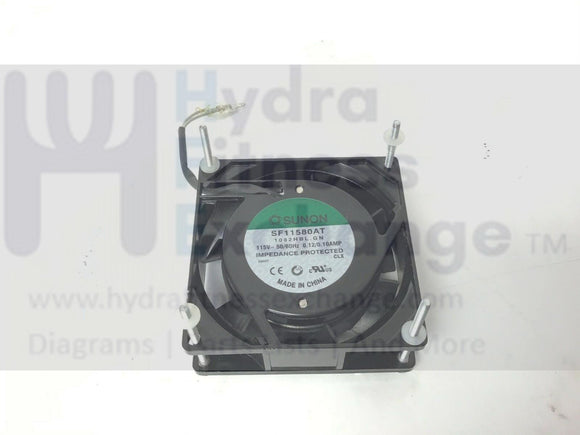 Spirit Fitness CT850 - 2014 Treadmill Motor Fan F040200 Sunon SF11580AT 6080090-hydrafitnessparts