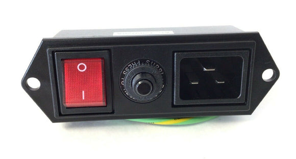 Spirit Fitness CT850 Treadmill Power Entry Socket Input Module F030062-01-hydrafitnessparts