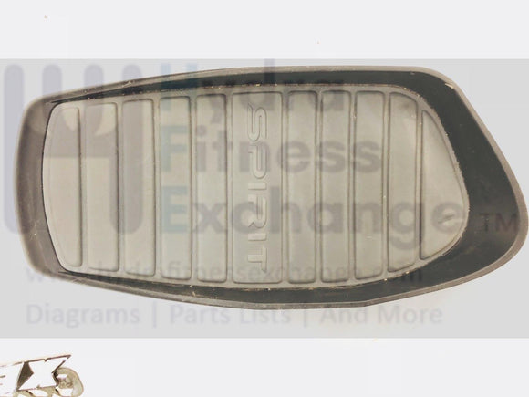 Spirit Fitness Residential Elliptical Left Foot Pad Pedal-hydrafitnessparts