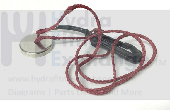 Spirit Fitness SL435 - Cushion Flex Treadmill Safety key 1-1/2 081768-hydrafitnessparts