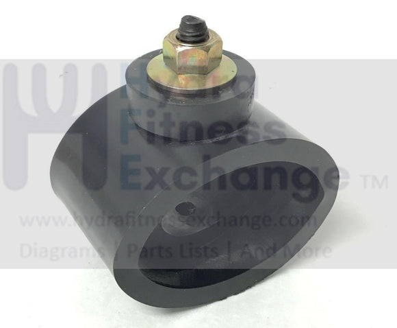 Spirit Fitness SL435 SL445 SR275 Treadmill Rear Feet Oval Cushion Flex 020582-hydrafitnessparts