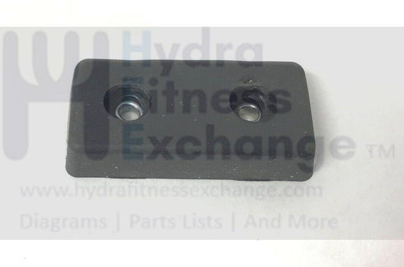 Spirit Fitness SL435 Treadmill Front Base Plate-hydrafitnessparts