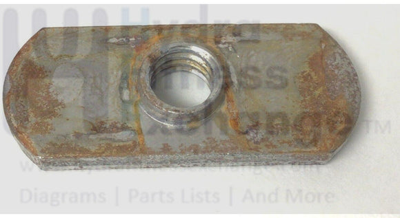 Spirit Fitness SR225 Treadmill Rear Foot Frame Nut-hydrafitnessparts