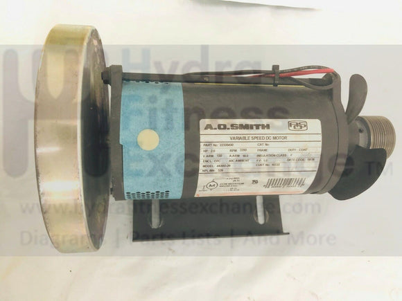 Spirit Fitness SR240 Treadmill Trax Flex DC Drive Motor Assembly 22335400-hydrafitnessparts