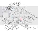 Spirit Fitness Sole Xterra Treadmill Mat Frame Bumper M8 x 030 x 35mm P060019-A1-hydrafitnessparts