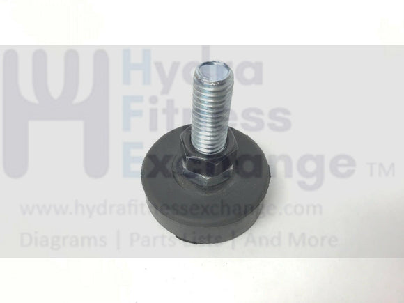 Spirit Fitness Sole Xterra Treadmill Rear Leveling Foot Leveler P060018-A1-hydrafitnessparts