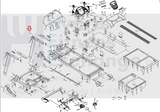 Spirit Fitness Treadmill Mid Main Wire Harness E020076-hydrafitnessparts