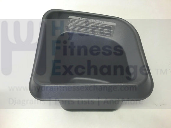 Spirit Fitness XT 385 Treadmill Right Cup Holder Accessory Tray P020468-hydrafitnessparts