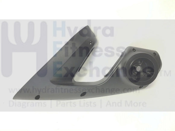 Spirit Fitness Xterra FS5.5e Elliptical Right Console Mast Cover P100053-A1-hydrafitnessparts