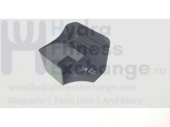 Spirit Fitness Xterra TR6.3 TR6.65 Treadmill Left Rear Roller Endcap P030028-A1-hydrafitnessparts