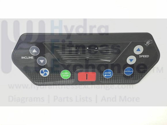 Spirit Fitness Xterra TRX2500 Treadmill Front Console Fan Assembly P020505-A1-hydrafitnessparts