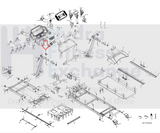 Spirit Fitness Xterra Treadmill Right Hand Sensor with Incline Switch E050403-hydrafitnessparts