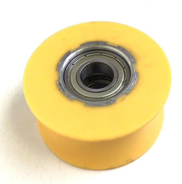 Spirit Sole Fitness Elliptical Yellow Rail Roller Wheel N270029 Or RP060103-01-hydrafitnessparts