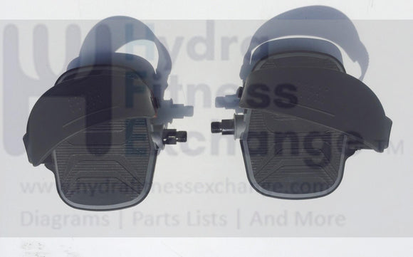 Spirit Sole Fitness Recumbent Upright Bike Left + Right Oversized Foot Pedal Set-hydrafitnessparts