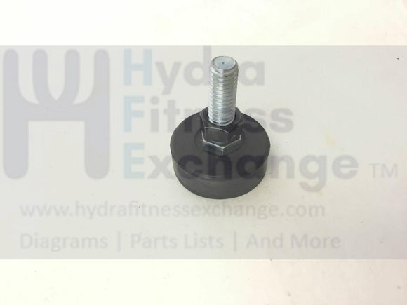 Spirit Sole Fitness Treadmill Rear Leveling Foot Leveler P060018-A1-hydrafitnessparts