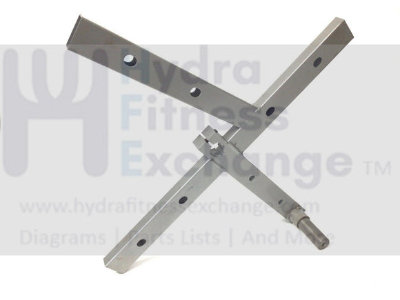 Spirit Sole Fitness XE890 Elliptical Left Main Cross Bar Crank Arm RBB040006-S13-hydrafitnessparts