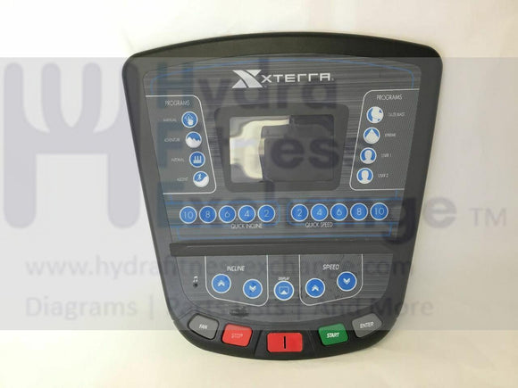 Spirit Sole Fitness Xterra TR600 - 2013 Treadmill Display Console Panel P020366B-hydrafitnessparts
