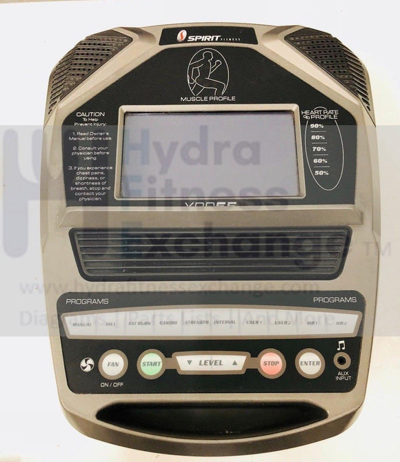 Spirit - Spirit X - XBR55 Residential Recumbent Bikes Display Console-hydrafitnessparts